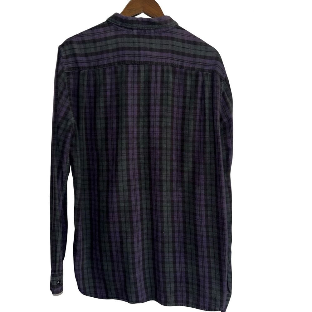 Denim & Supply Ralph Lauren Plaid Flannel Shirt grunge Mens M Womens Oversized - Picture 3 of 4